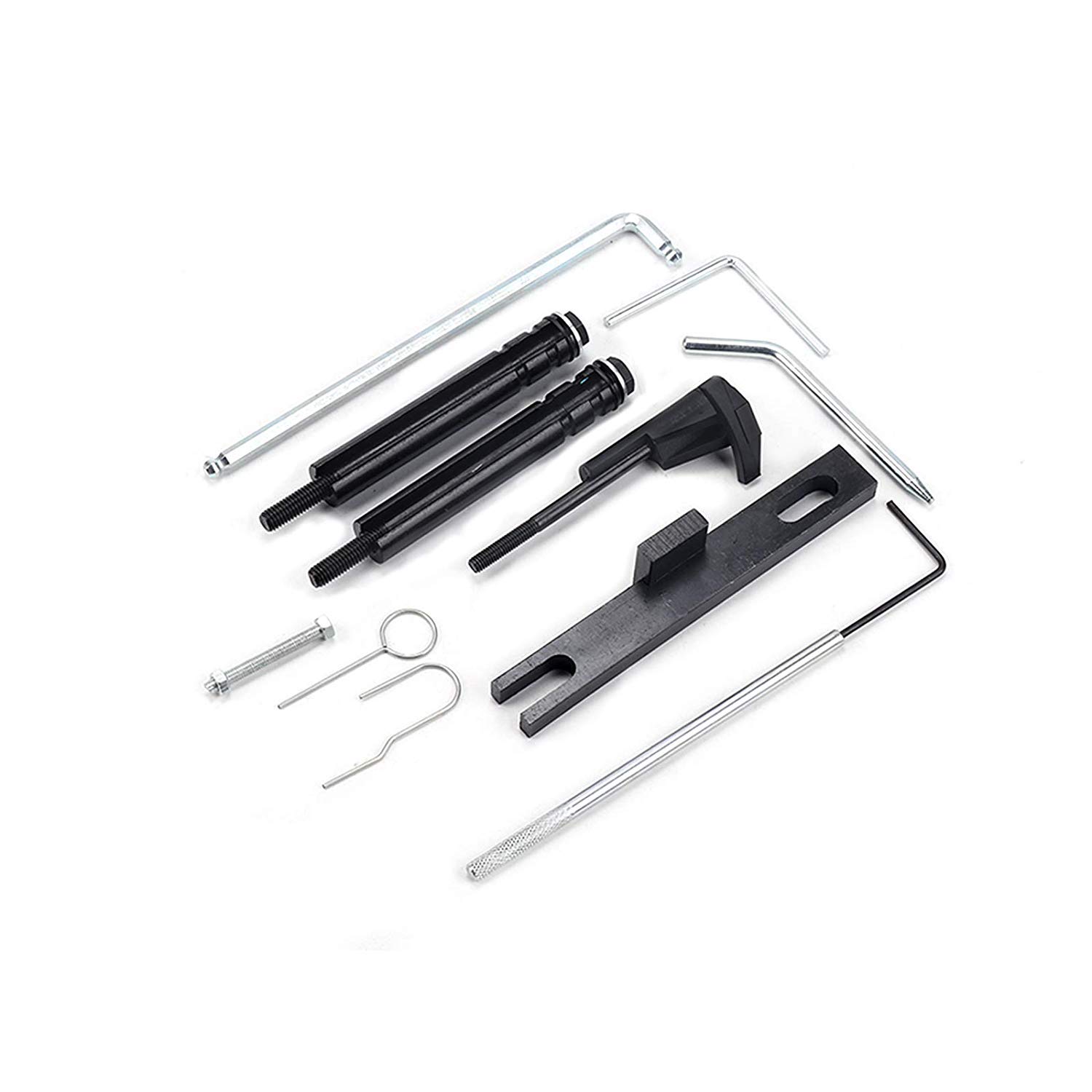 Kit de Herramientas para Calado de distribucion y Ajuste de Correa de Motor Compatible con Aud Volks VAG SKODA Y SEAT Gasolina y diésel