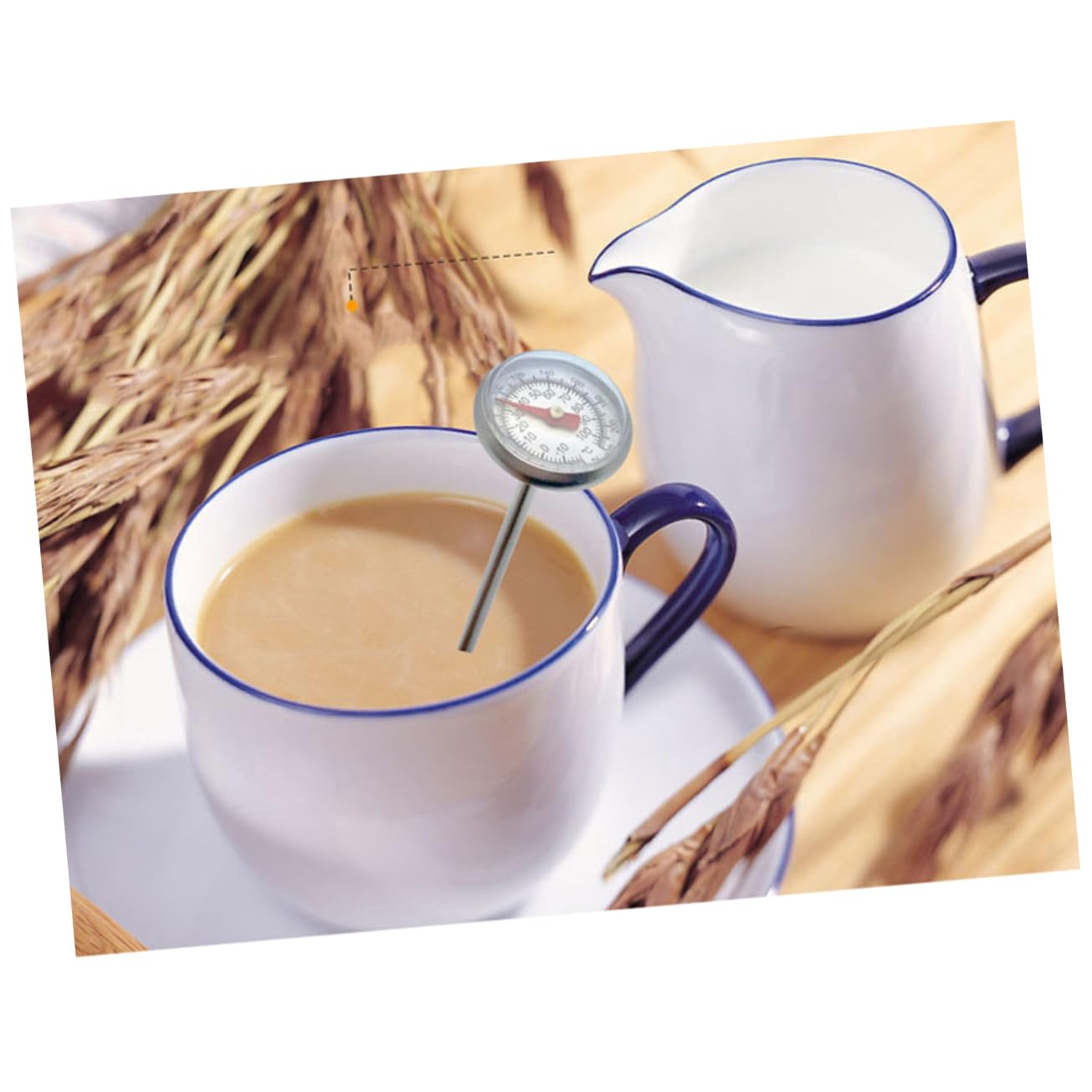 ABOOFAN Stainless Steel Meat Thermometer Precision Probe for Accurate Readings for Cooking Grilling and BBQ Includes Cover for Kitchen and Daily Use