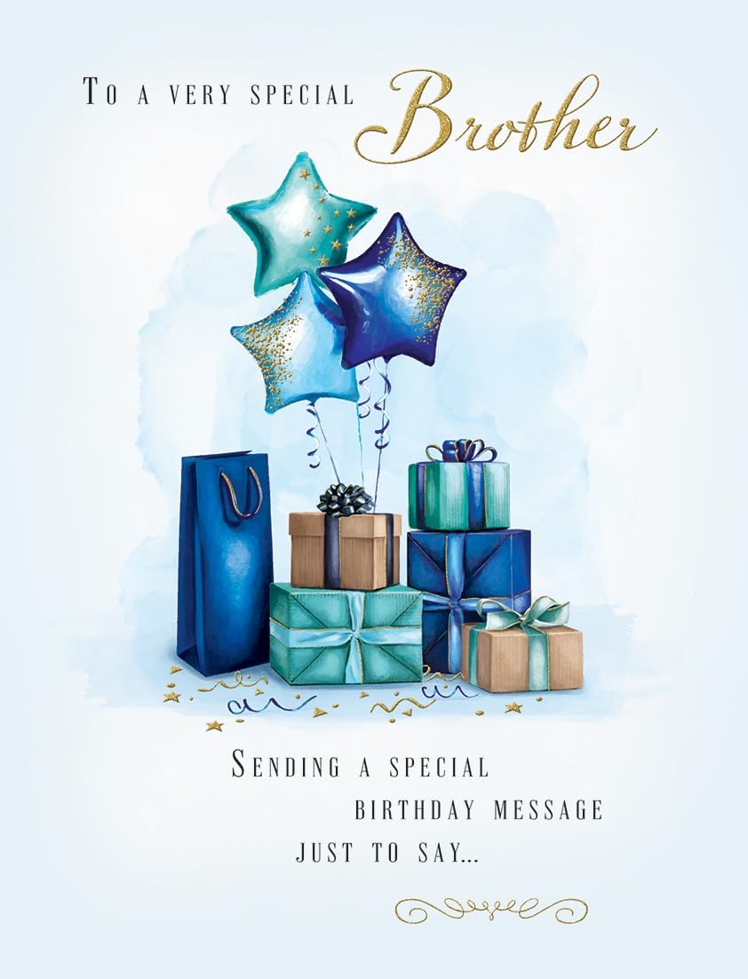 Card For My Brother | Birthday Card For Brother | To Brother On Your Birthday - Norway