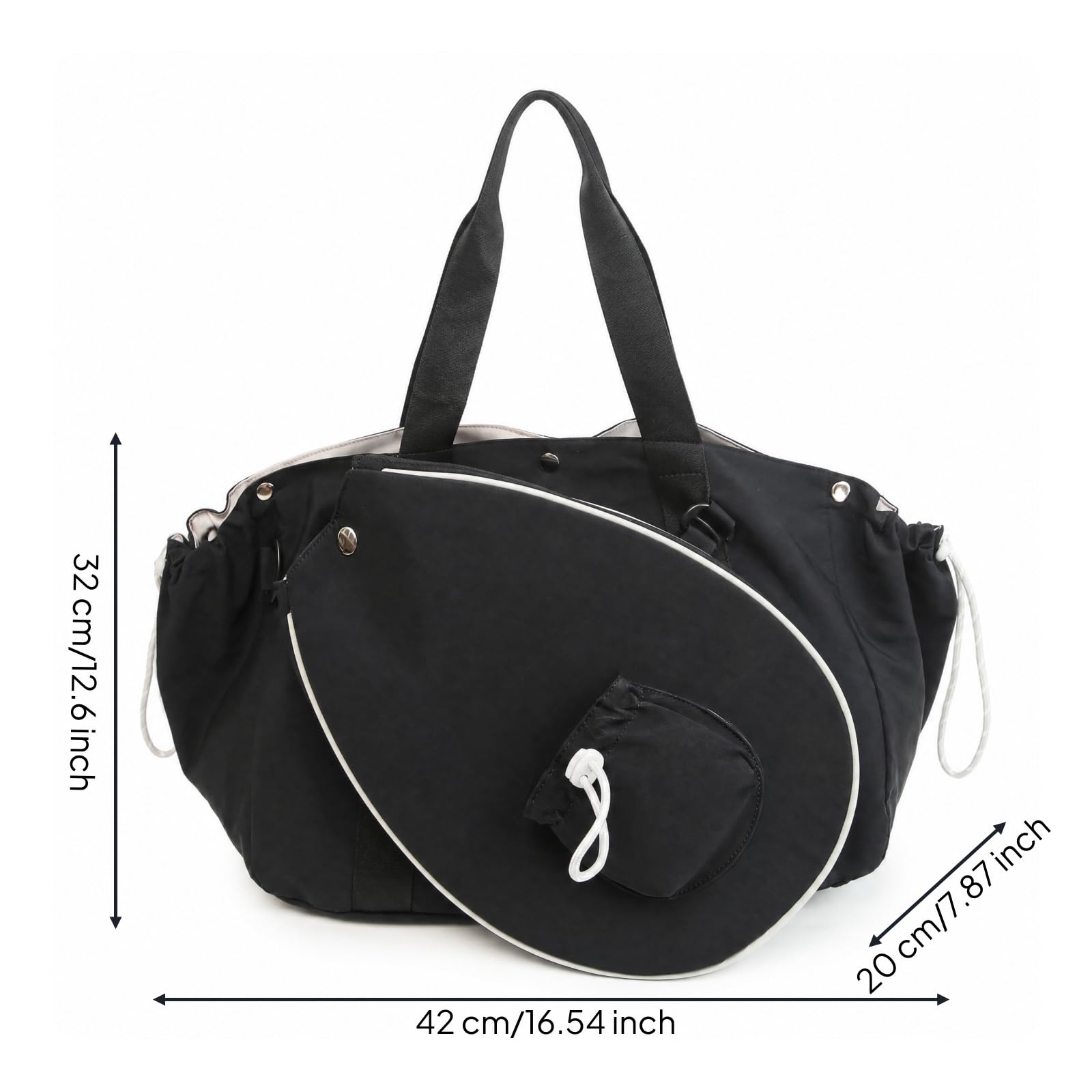 MERIGLARE Bolsa por con Cordón Casual