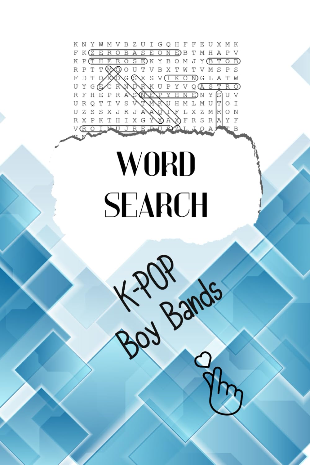 K-Pop Word Search: Boy Groups