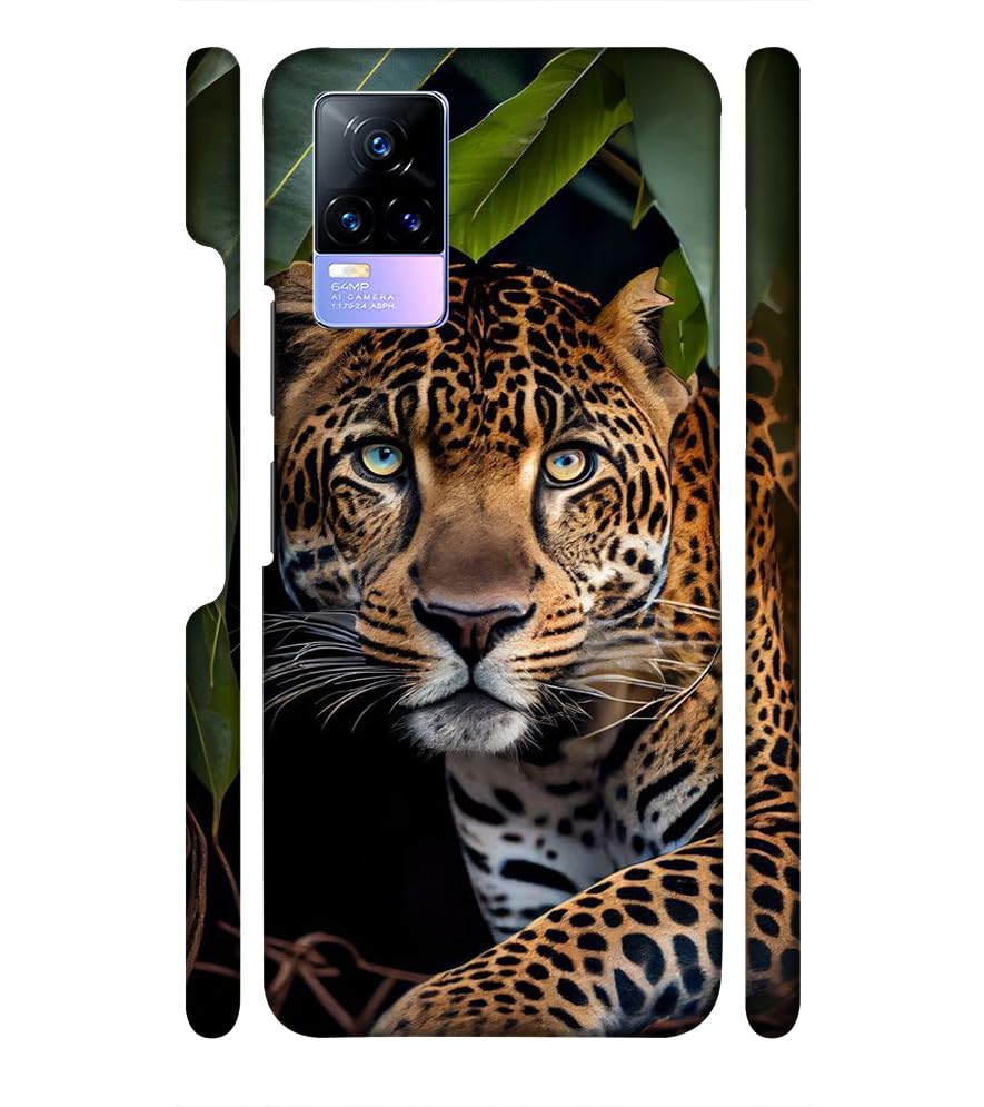 The Rocket Designer Cheetah Printed Hard Back case Cover for Vivo Y73 / vivo y73
