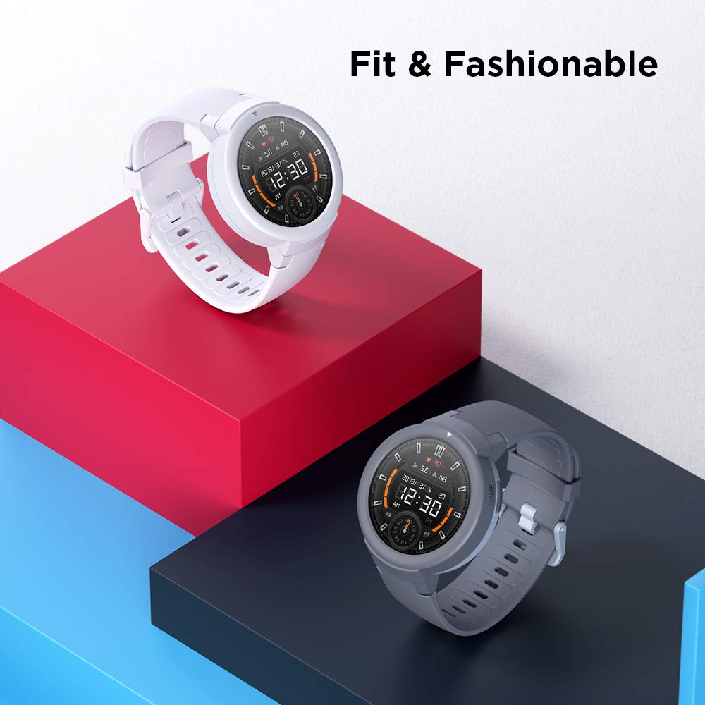 Amazfit Verge Lite GPS Sports Smart Watch, Shark Gray : Amazon.sg