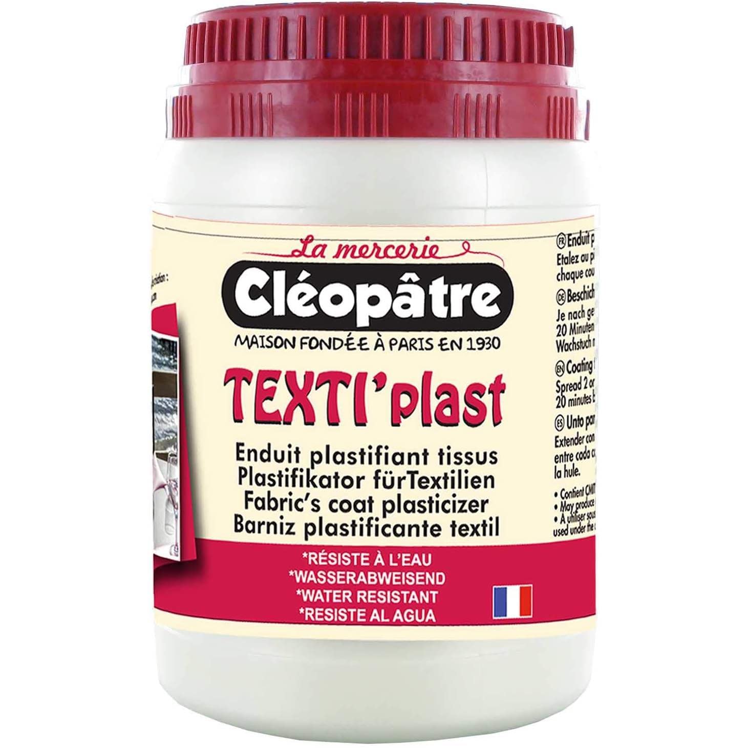 CLÉOPÂTRE Texti'Plasts - Set di 2 panni in tela cerata, 250 g