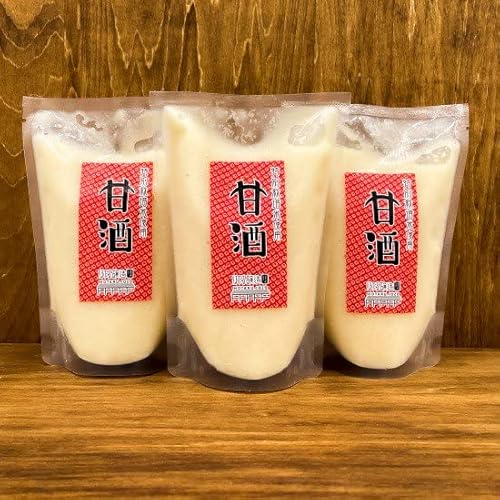 甘酒 300g 3袋セット 砂糖不使用 ノンアル ノンアルコール あま酒 甘ざけ あまざけ ブドウ糖 ビタミン 高栄養 栄養 ドリンク 飲料 飲み物 甘い お祝い 飲む点滴 健康 ノンシュガー ほたる味噌 鹿児島県 鹿児島県産 お取り寄せ 国産 お中元 御