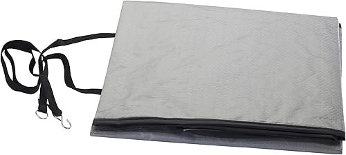 Miniatura 9 de M-D Building Products 87619 Cubierta de aire acondicionado de ventana de 20 x 28 pulgadas por 30 pulgadas, grande, color plateado