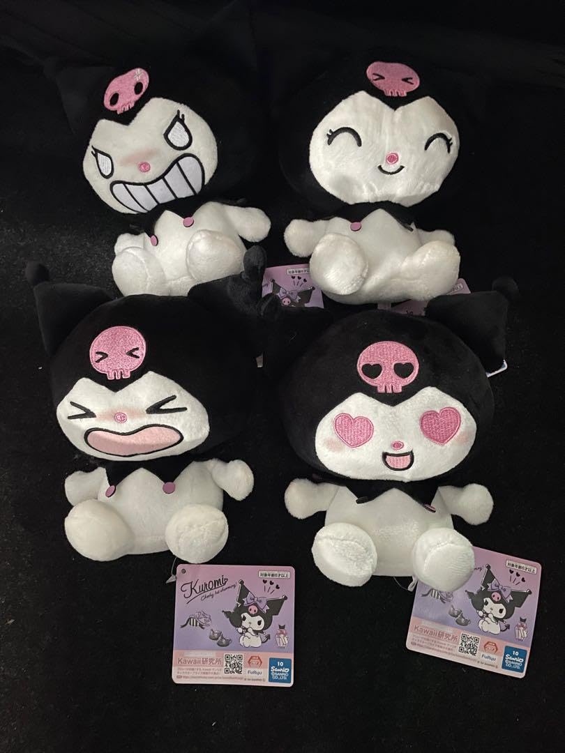 Amazon.co.jp: クロミ 喜怒哀楽ぬいぐるみ 全4種セット : おもちゃ