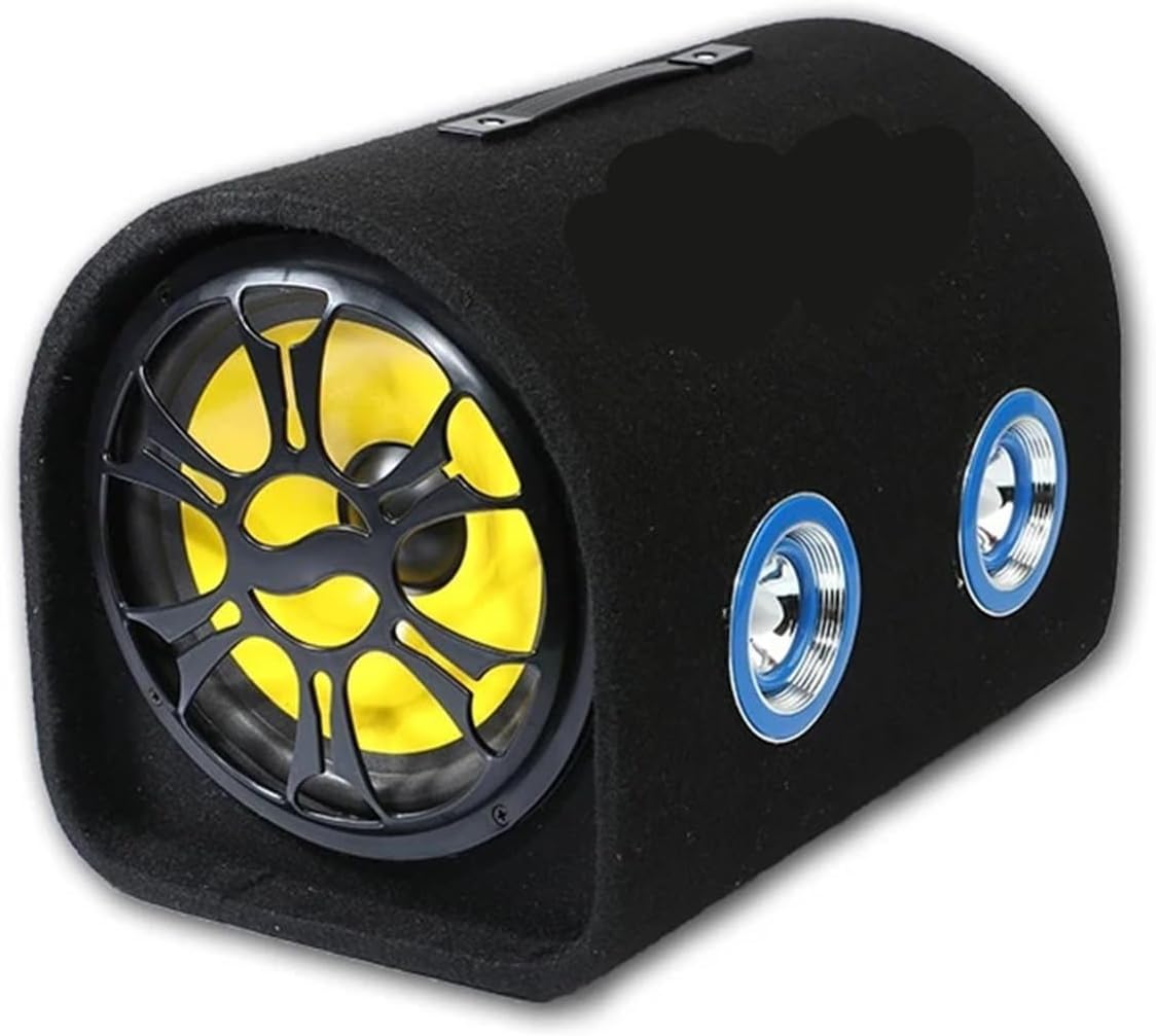 12V 220V Car Audio Active Subwoofer Motorcycle Speaker Box 8 inch HiFi KTV Home Computer Bass Speakers Bass(8 inches)