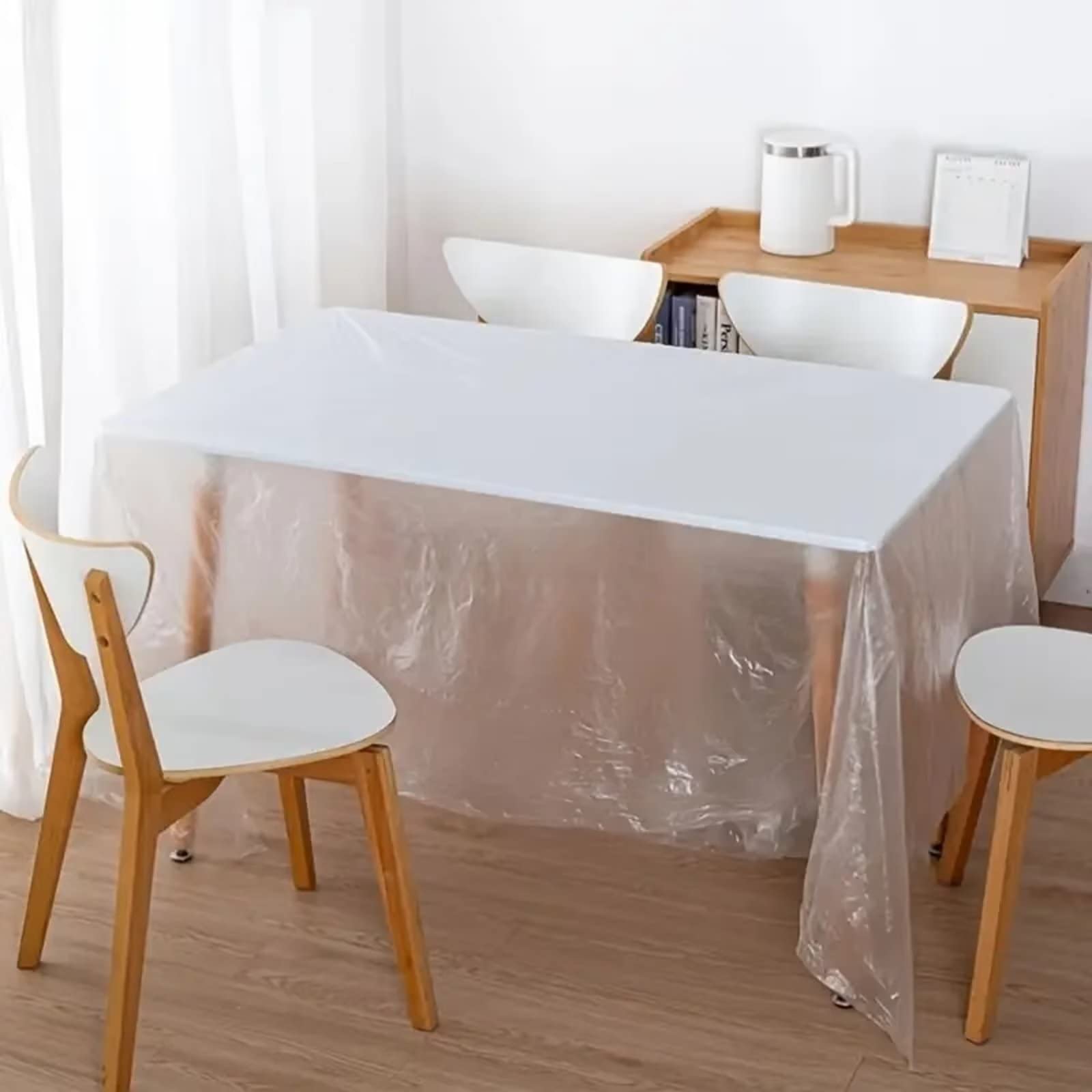 Amazon｜Typutomi 使い捨てテーブルクロス 10枚 クリアプラスチック