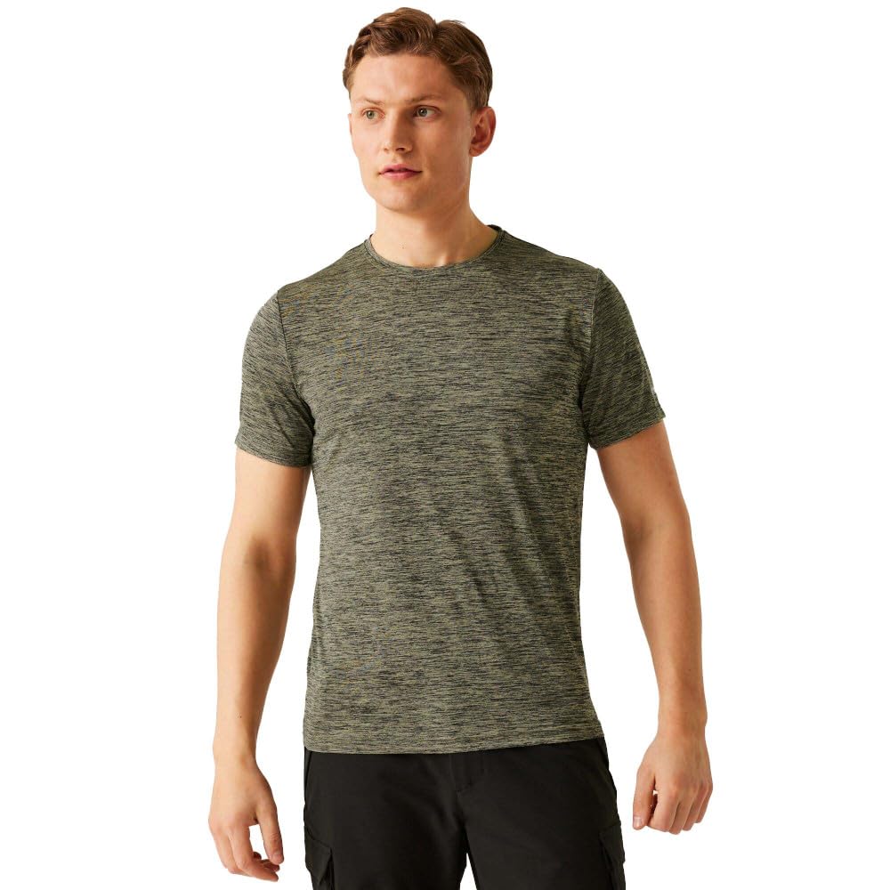 Regatta Mens Remex II Polo Shirt Sweat Wicking Quick Dry T-shirt Top
