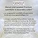 Lammfell grau schwarz - Premium Schaffell von LANABEST. Echtes Fell mit ganz zarter Wolle. Kuschelfell, geruchsarm, chromfrei gegerbt. Premium Qualität. Länge ca. 95cm