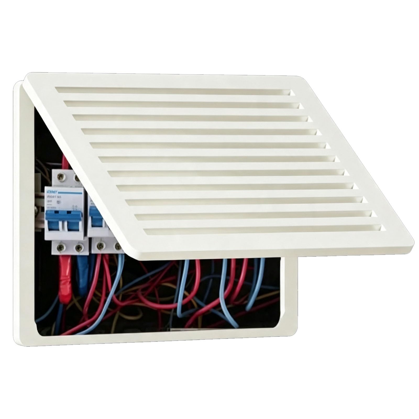 Sportello Ispezione con Foro, Pvc Copri Contatore Elettrico Interno