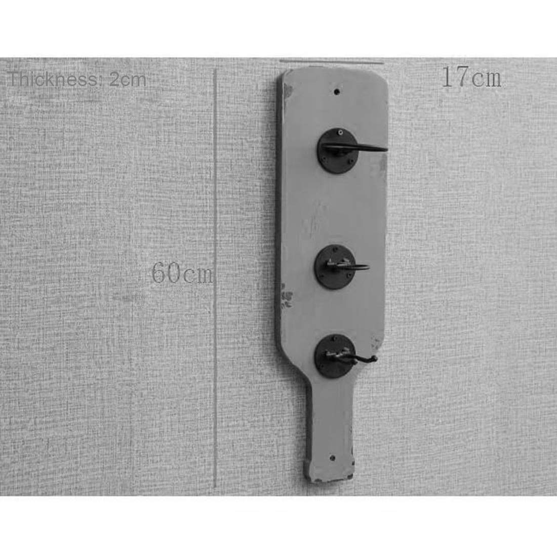 Neuheit Weinträger, Weinregale Wandmontage Massivholz Wand Hängen Weinflasche Rack, Küche Dekoration Für Bars Restaurküchen/K Blue