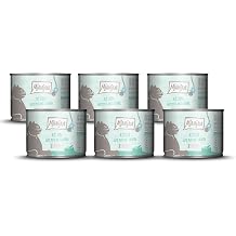 MjAMjAM - Premium Wet Food for Cats - Kitten Good Turkey with Salmon Oil Pack of 6 6 x 200 g Grain-Free