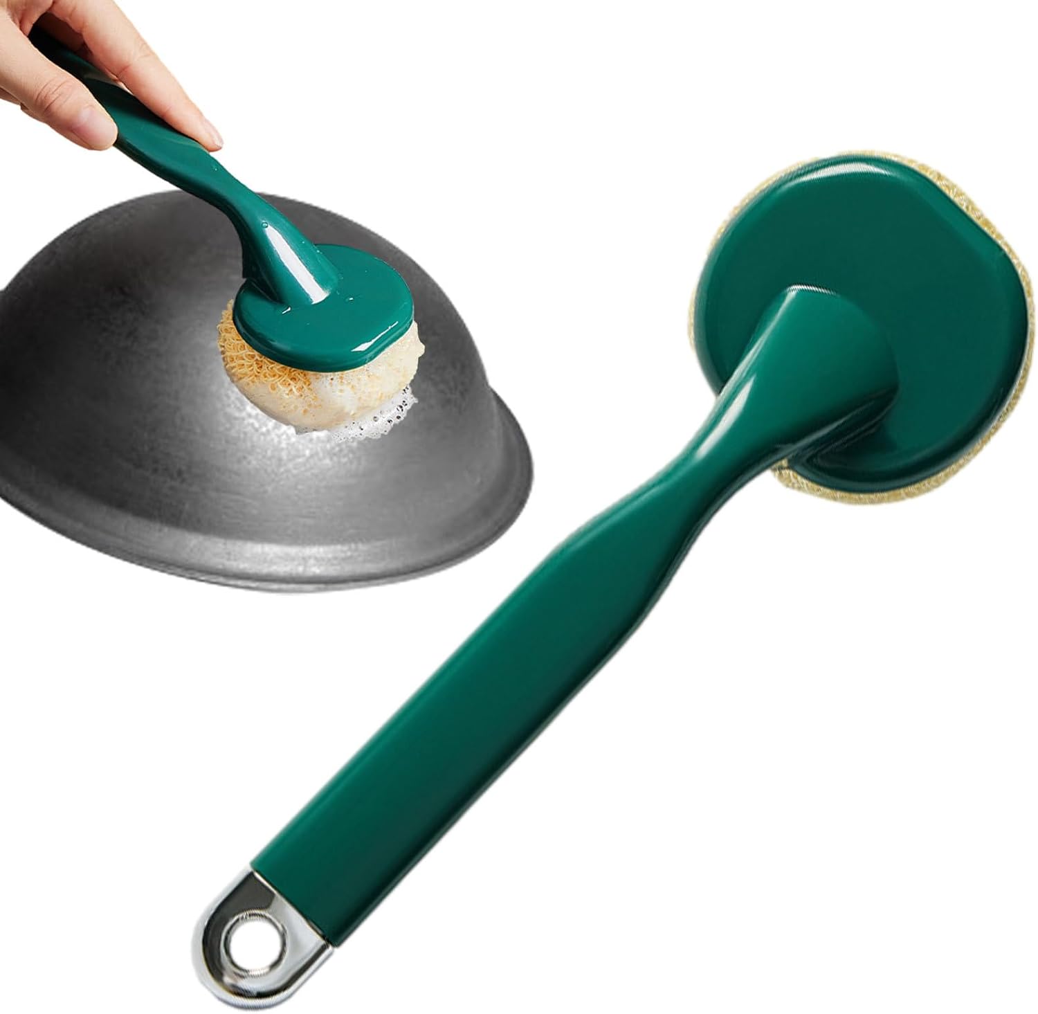 Scrub Brush, Kitchen Washing Scrubber With Detachable Long