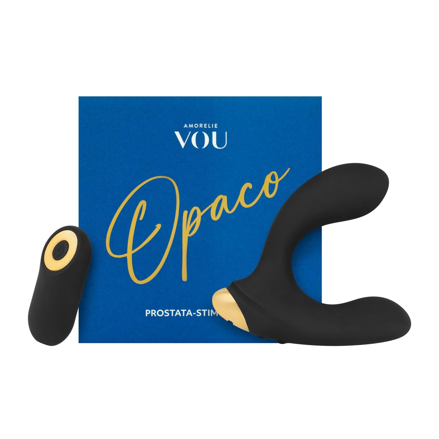 VOU Amorelie - Vibratore anale premium Opaco 2.0 con telecomando per uomini