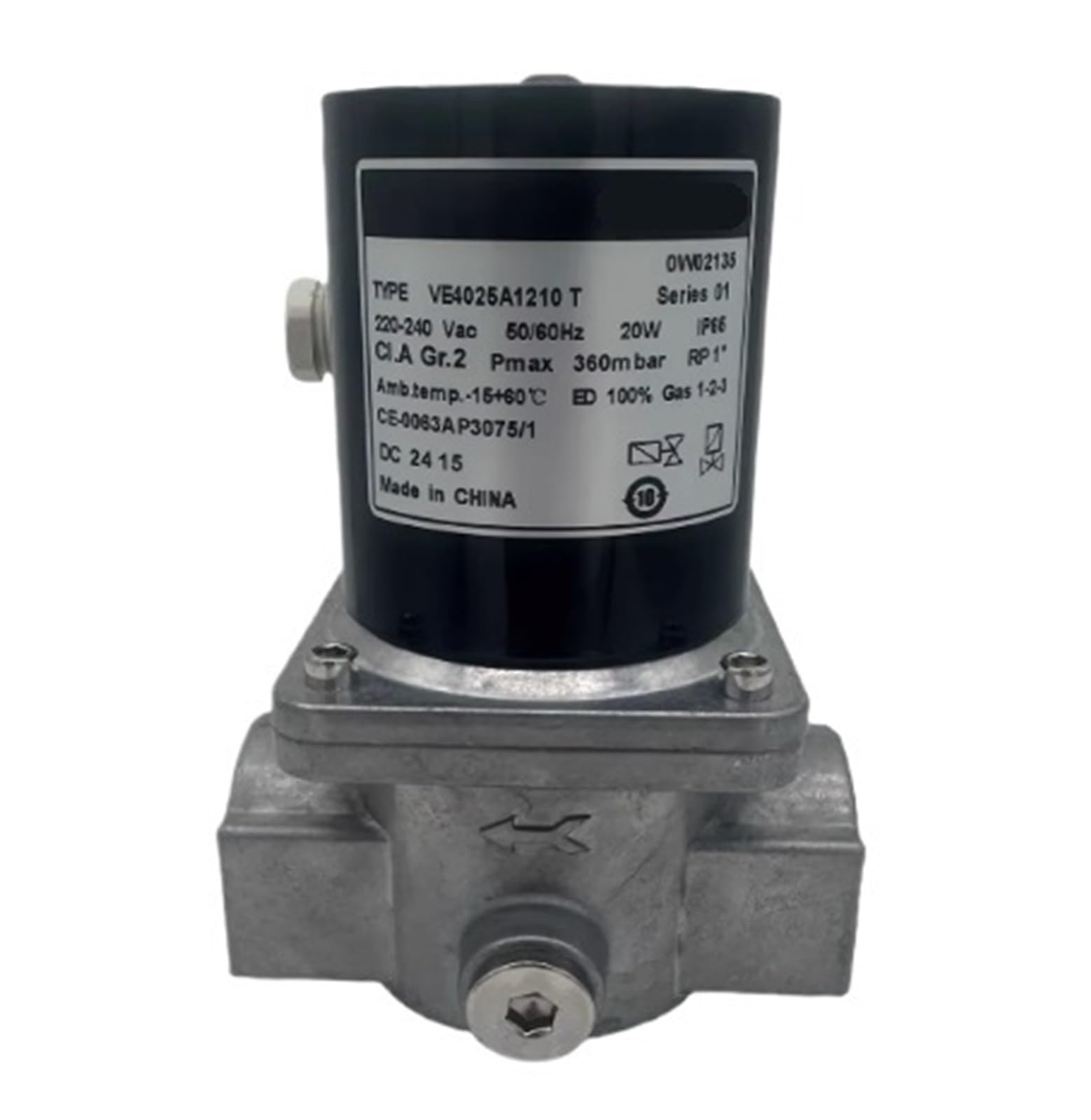 ELZNSQQK Solenoid Valve VE4025A1210