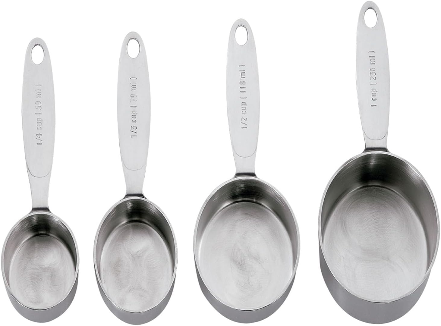 Cuisipro Stainless Steel Measuring Cup Set