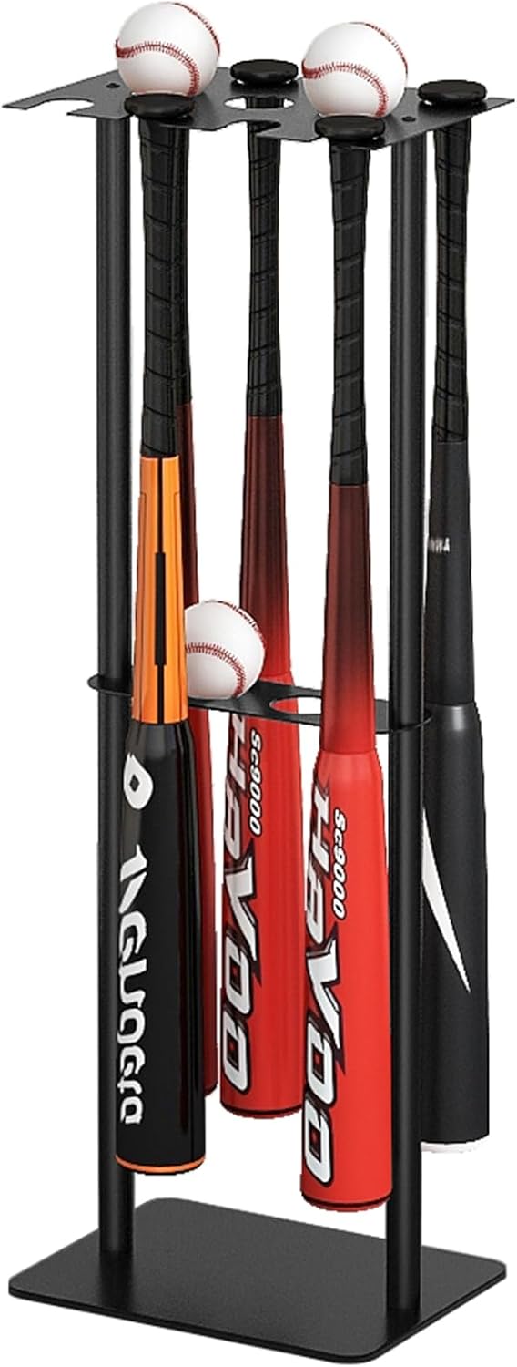 Gypie 野球バットホルダースタンド バット8個 ボール5個 - WWW.FIRAWASPORT.COM