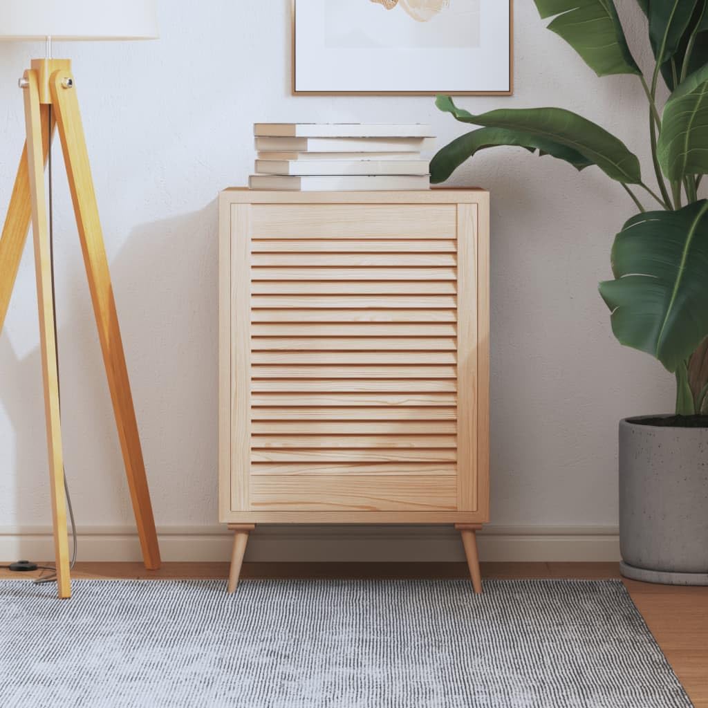 Porte à Persiennes, Porte d'armoire Panneaux de Placard Garde-Robe Buffet 61,5x49,4 cm bois de pin massif