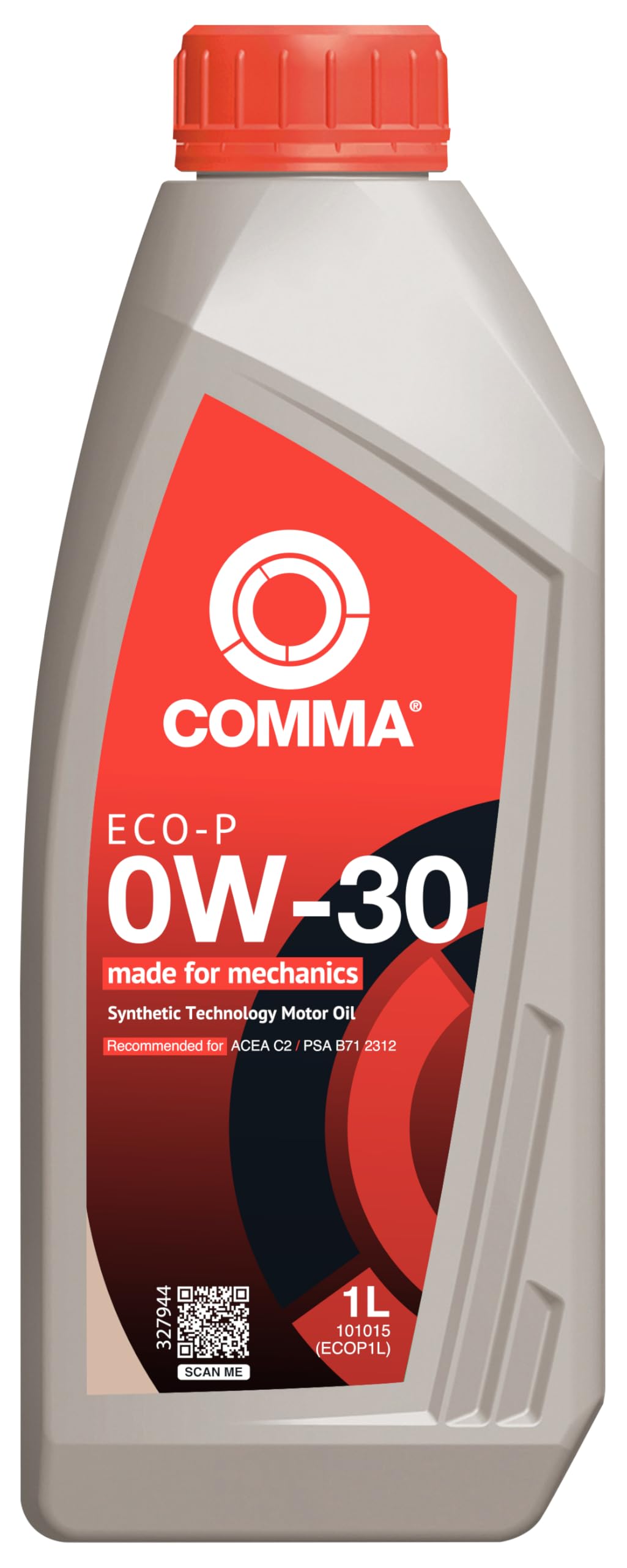 Comma Eco-P 0w-30 0w30 Fully Synthetic Car Engine Oil Peugeot Citroen 1L 1 Litre