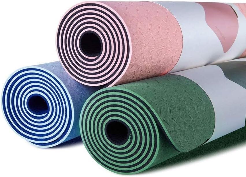 Mata do jogi Pilates Mata do ćwiczeń Przysiady Rozciąganie pompek Neutralny długi i szeroki Domowa siłownia Sprzęt do ćwiczeń TPE
