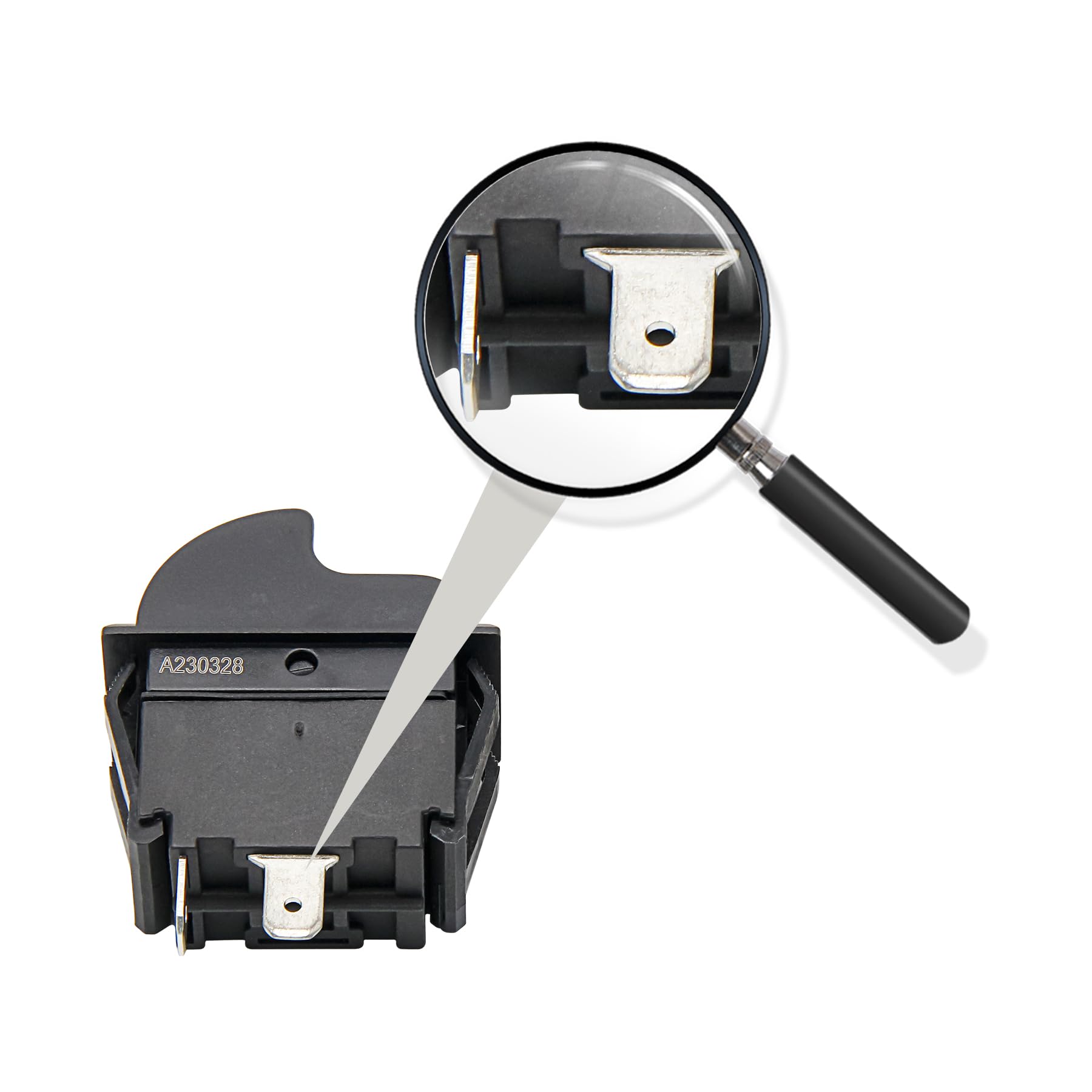 Interruttore Trigger On-Off Da 20 Amp Per Skil, Ryobi, Ridgid - Foto 6