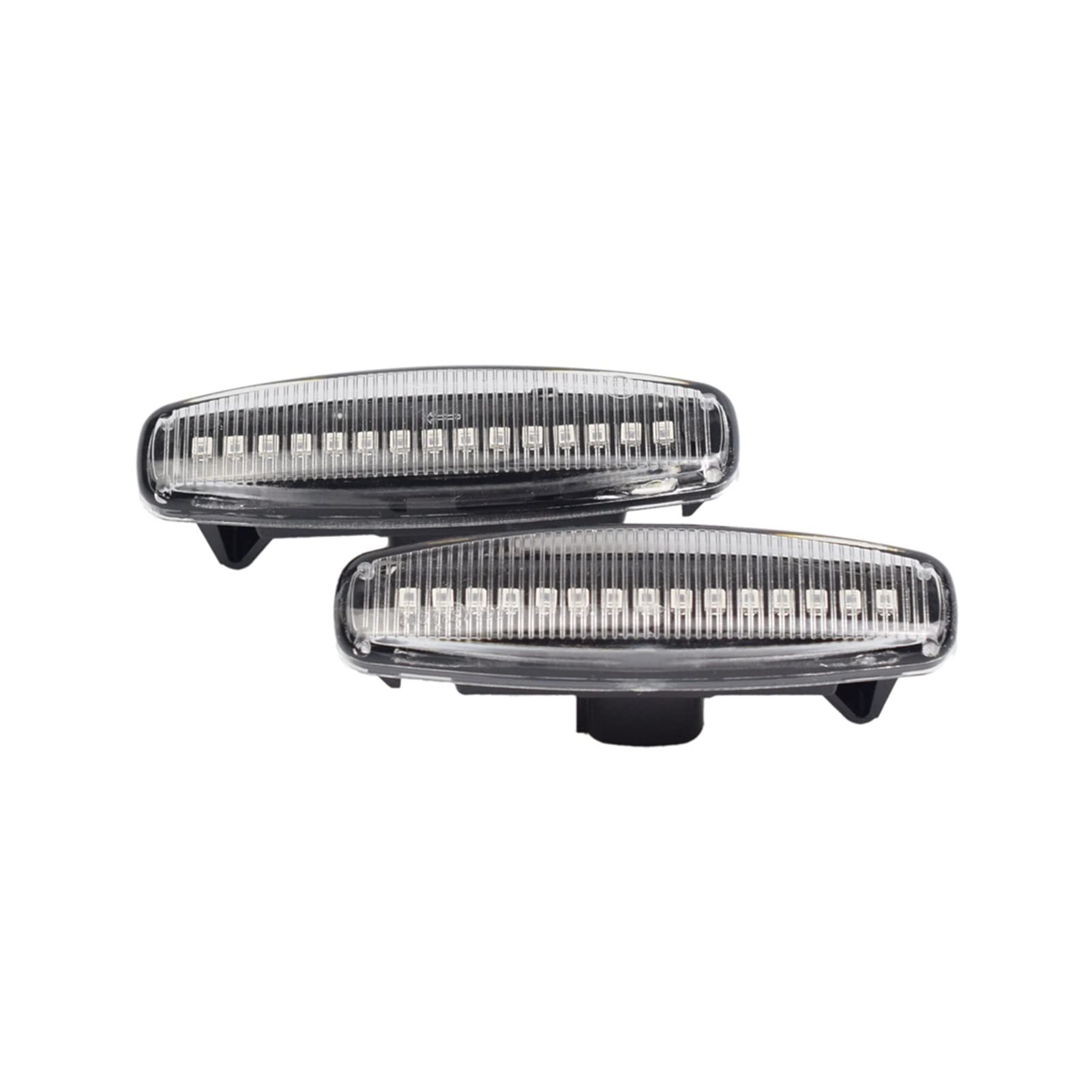 Dynamic LED Side Marker Turn Signal Blinker For Infiniti FX35 FX37 G35 EX25 – Smoked/Tinted, 12V