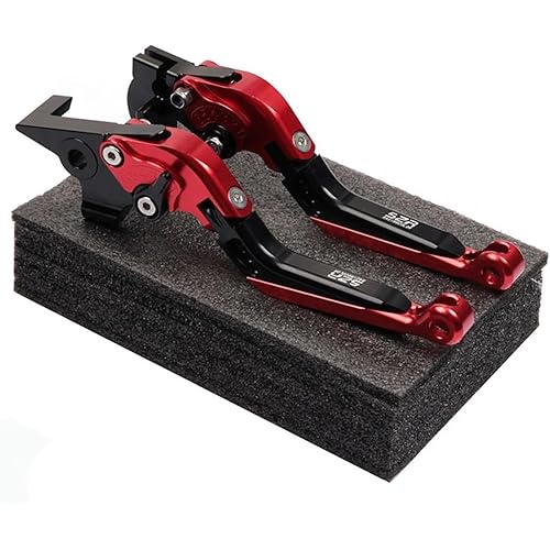Motorcycle Brake Clutch Lever for Super SOCO TC Max TS Pro TS LITE TSX Motorcycle Folding Extendable Brake Clutch Lever Parking Brake Lever Handle Clutch Handle(O)