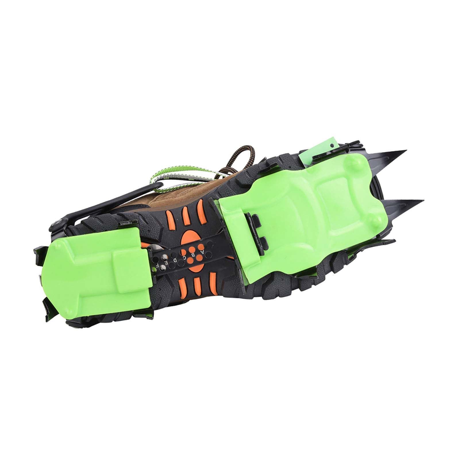 Rosvola Crampons with Double Row Buckles, 14 Teeth Size 36-45