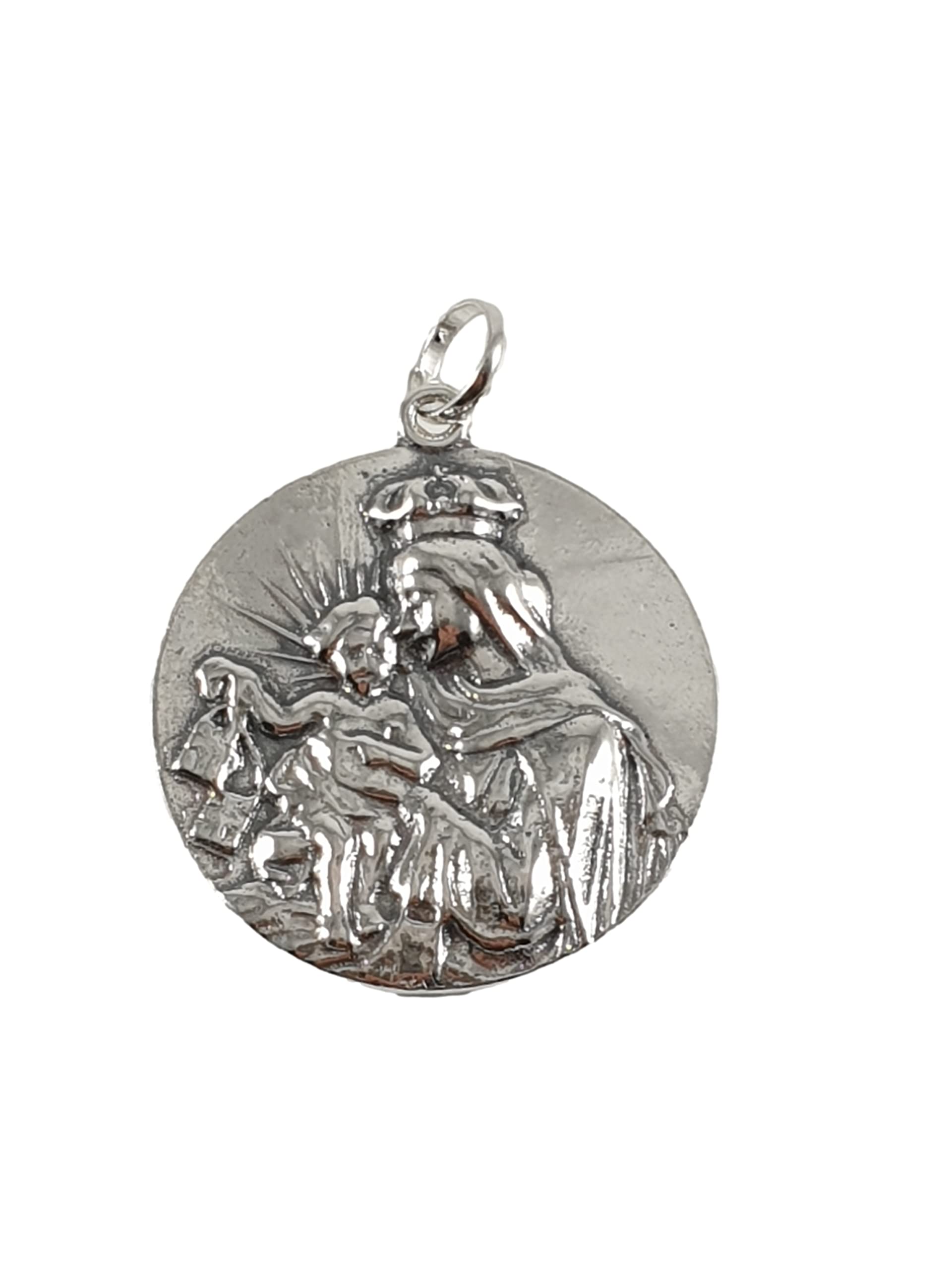 Genérico Colgantes Plata Virgen del Carmen