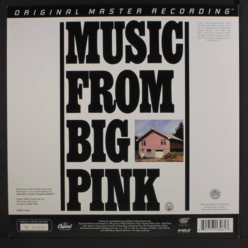 BAND - Music From Big Pink - Amazon.com Music