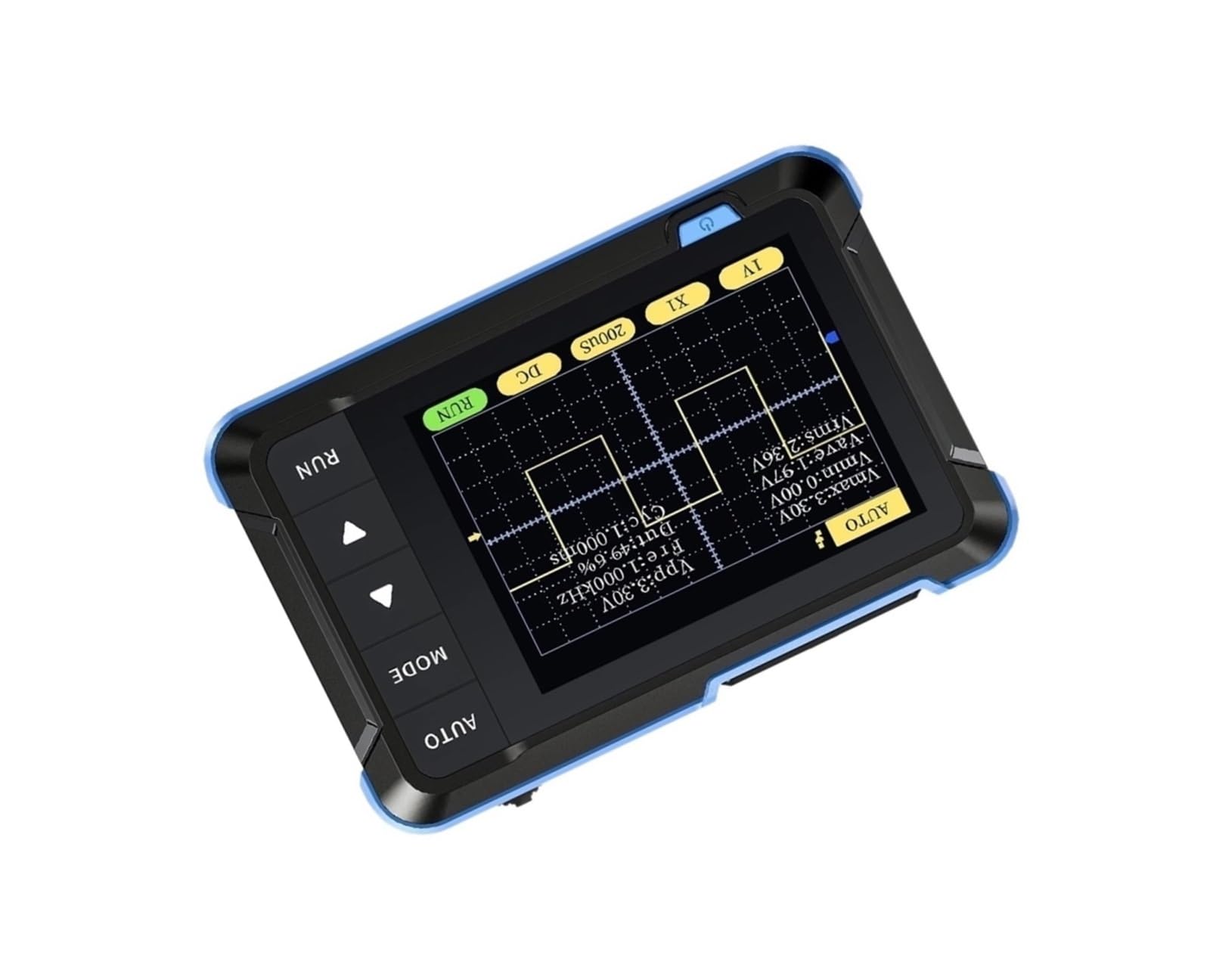 Osciloscopio digital, mini portátil de mano 2 en 1 48 MS/s 10 MHz de ancho de banda herramienta de reparación electrónica, DSO510 DSO152 DSO153(DSO153)