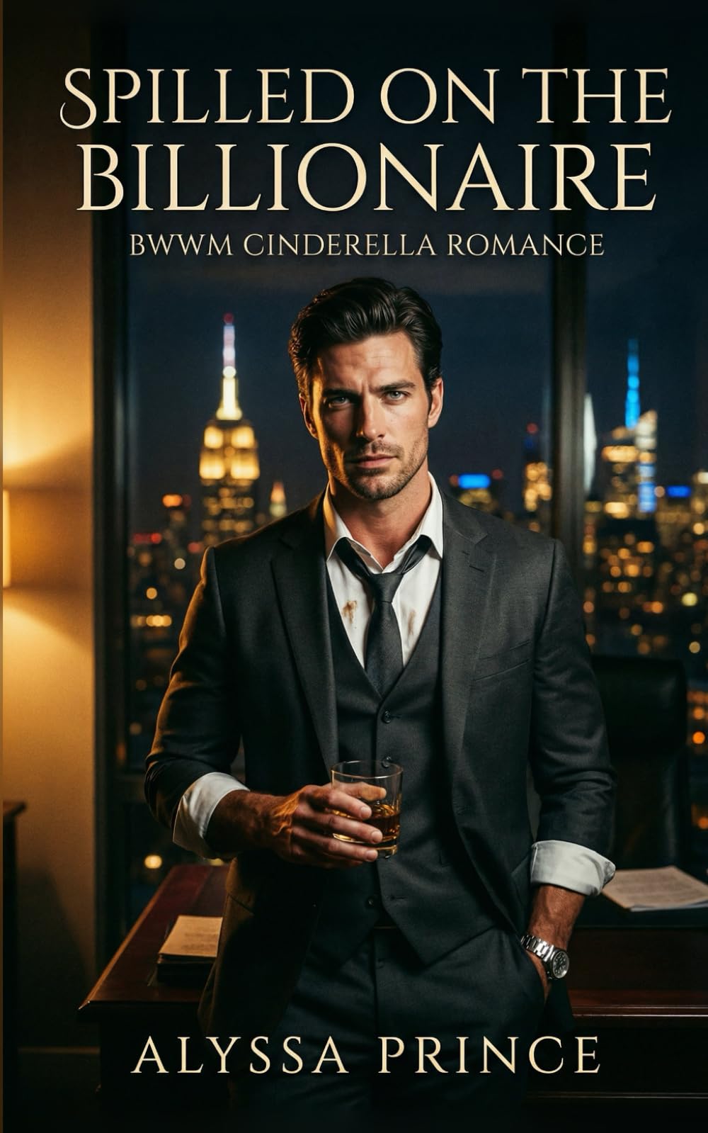 Spilled on the Billionaire: BWWM Cinderella Romance (Steamy Billionaire Quick Reads)