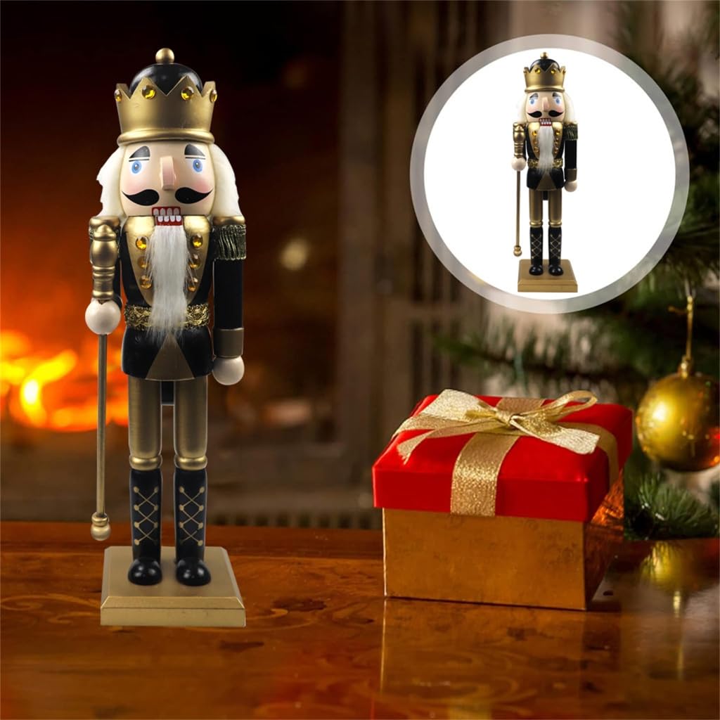 Drewniane dziadki do orzechów Boże Narodzenie dziadki do orzechów stojący ornament drewniane figurki żołnierza