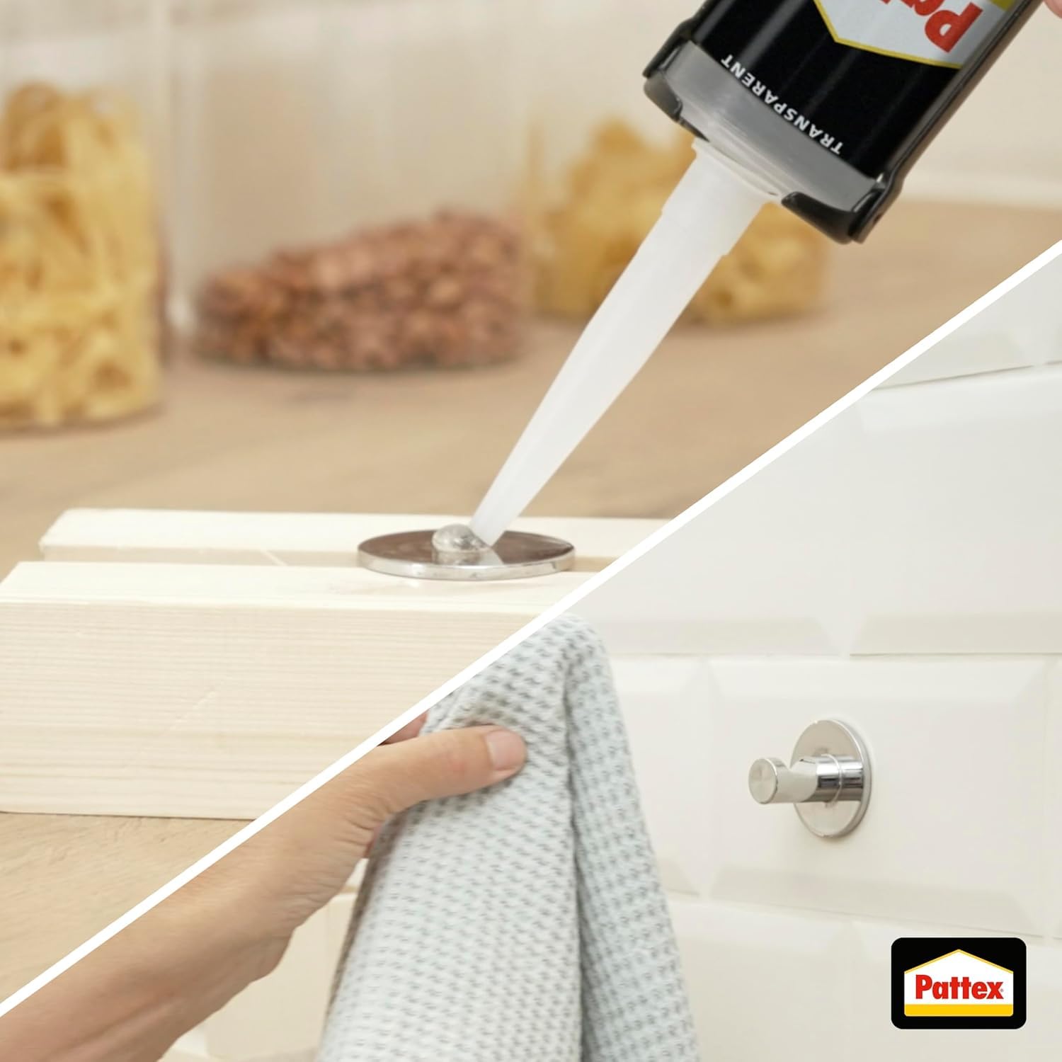 Pattex PRO 400 3er Set | Kraftvoller Montagekleber für innen & außen – extra starke Klebeleistung für anspruchsvolle Bau- & Renovierungsarbeiten