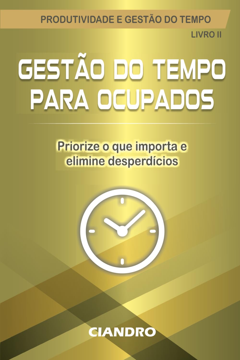 GESTÃO DO TEMPO PARA OCUPADOS: Priorize o que importa e elimine desperdícios (Produtividade e Gestão do Tempo)