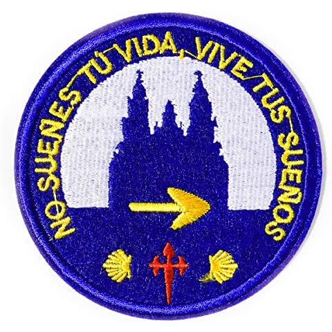 Parches Camino de Santiago Bordado Termoadhesivo Cover