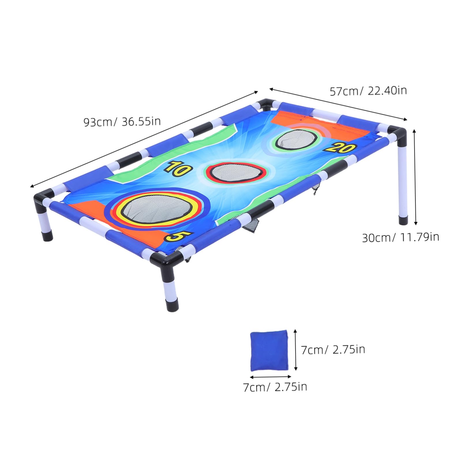 BESPORTBLE Giochi Di Lancio Di Sacchetti Di Fagioli Gioco Di Lancio Per Ragazzo Ragazza All Aperto Set Di Tavole Di Sacchi Di Giocattolo Da Per Riunioni Di Famiglia Parchi Spiagge Aree Verdi