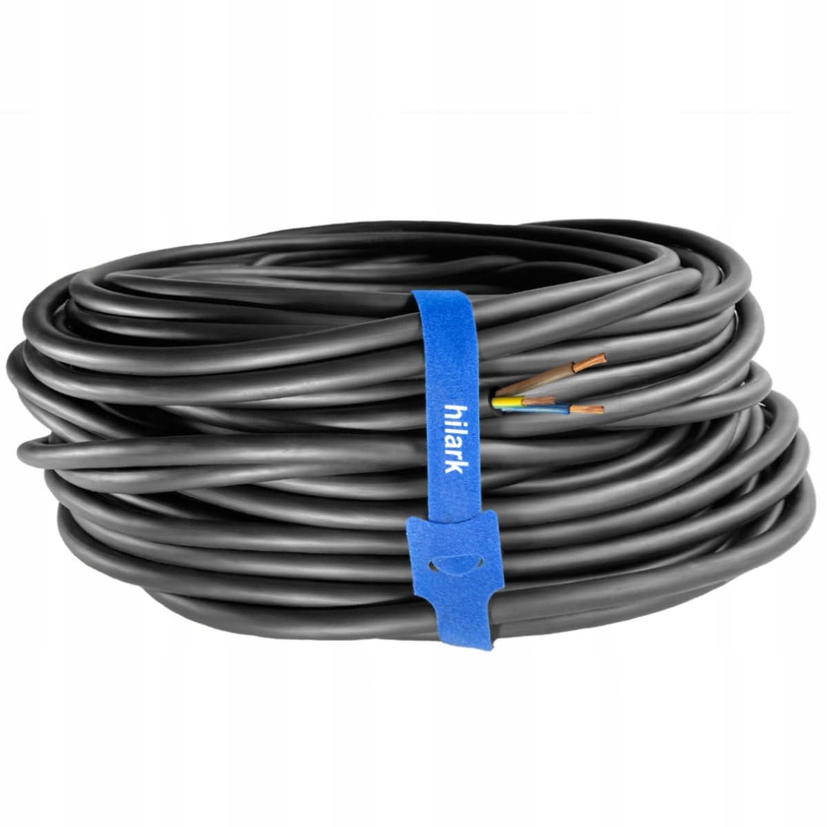 Hilark Cable Tech Câble en Caoutchouc H05RR-F Ow 3x2,5 Souple 100% cuivre 25m