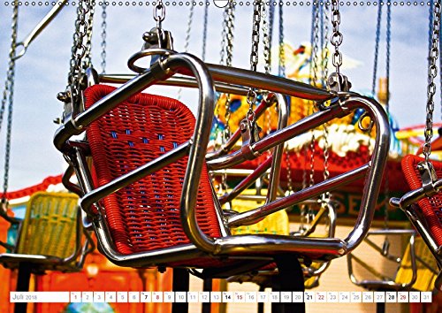 Auf der Kirmes (Wandkalender 2018 DIN A2 quer): Vergnügen für die ganze Familie (Monatskalender, 14 Seiten ) (CALVENDO Spass) [Kalender] [Jul 10, 2017] J. Sülzner / NJS-Photographie, Norbert