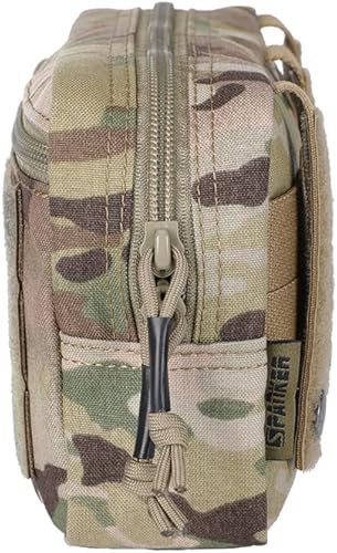 Miniatura 33 de EXCELLENT ELITE SPANKER Bolsa táctica Molle administrador para chaleco táctico pecho cintura paquete utilidad herramienta bolsa táctica EDC bolsa