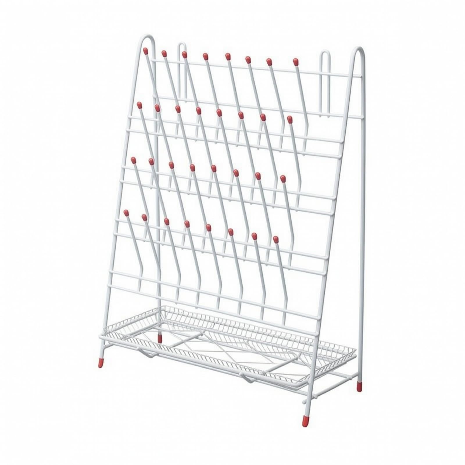 Scolavetrerie da Laboratorio con Vassoio, size to 4