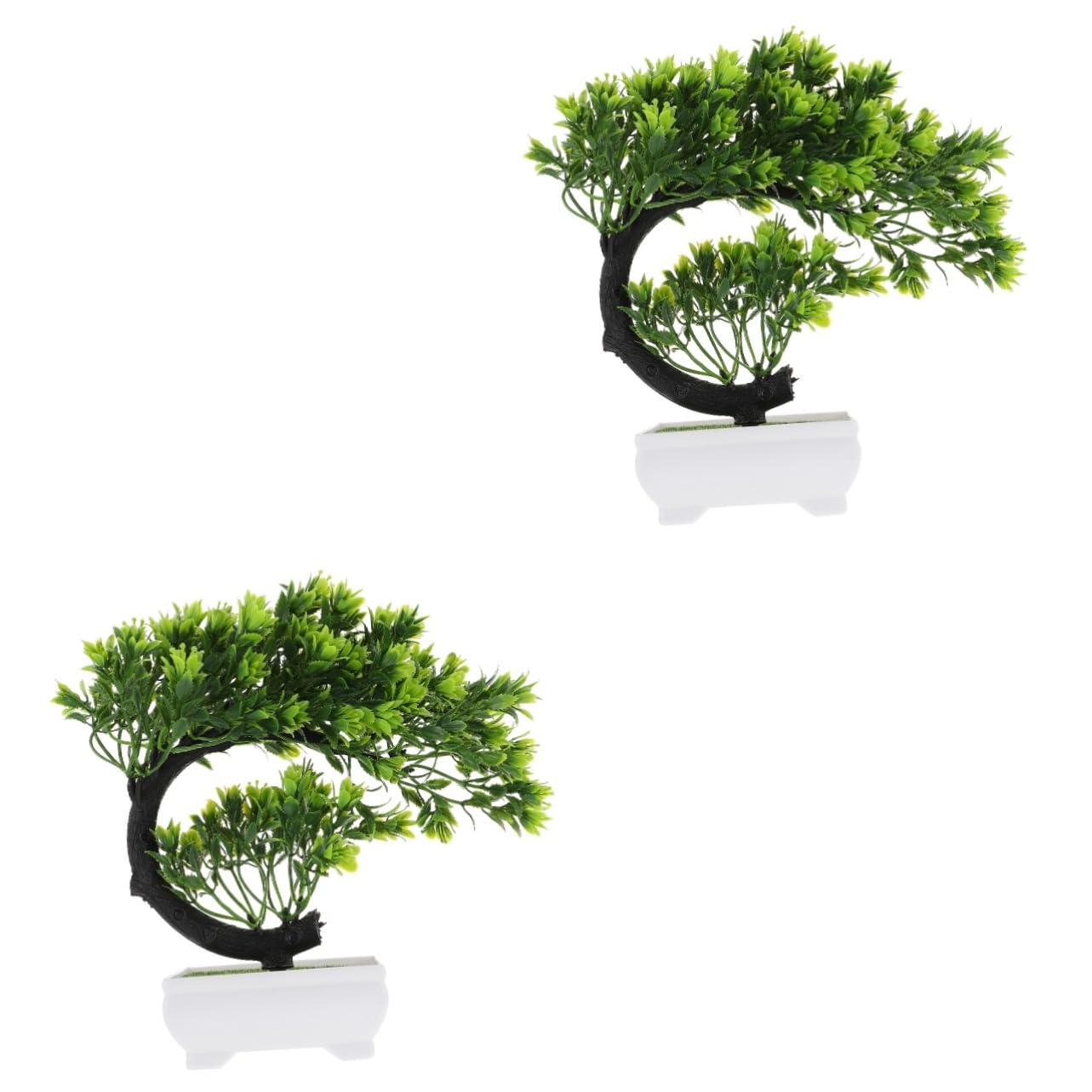 Plante artificielle bonsai fausse verdure lifelike en pot OUNONA déco