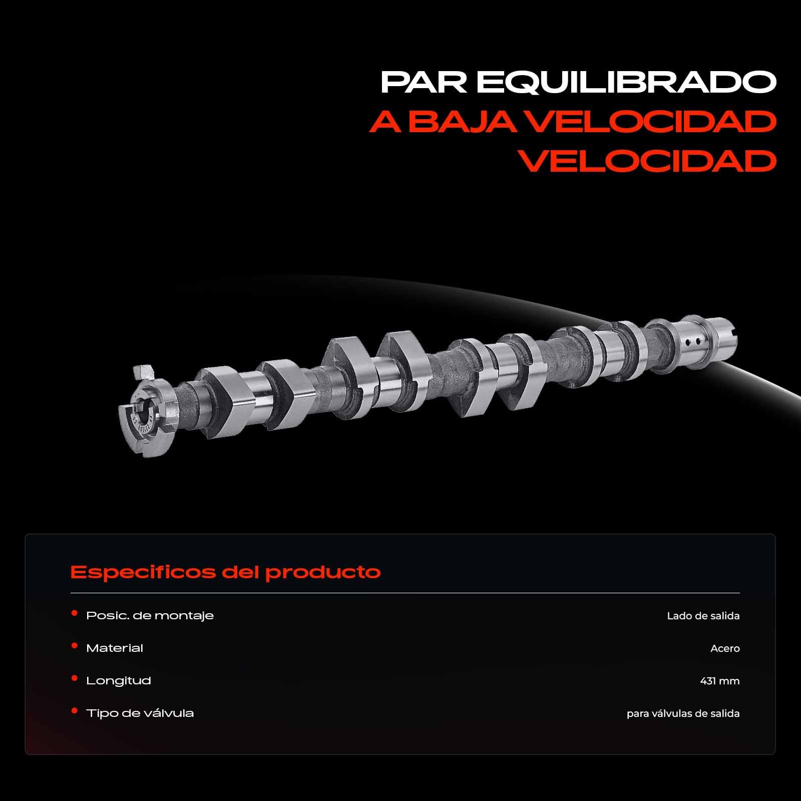 Frankberg Árbol de levas 55568389 | Compatible con: Astra H A04, Astra J Saloon, Insignia A Saloon G09, Astra J P10, Caravana Astra J P10, Astra J GTC, Astra H