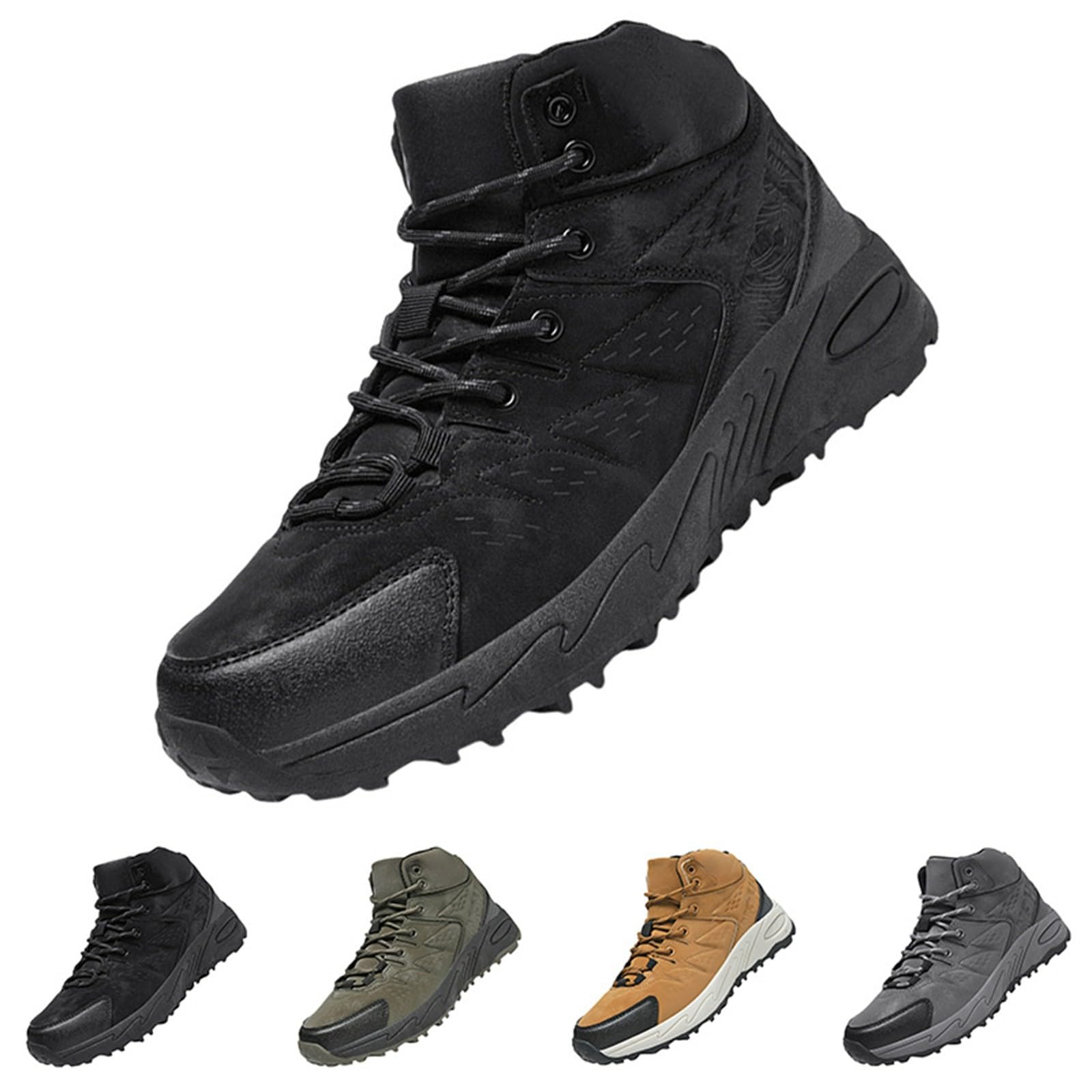 Chaussures de moto pour hommes compatibles avec chaussures de moto à fond plat en maille légère respirante à enfiler confortable couleur unie Caractéristiques simples : chaussures pour hommes