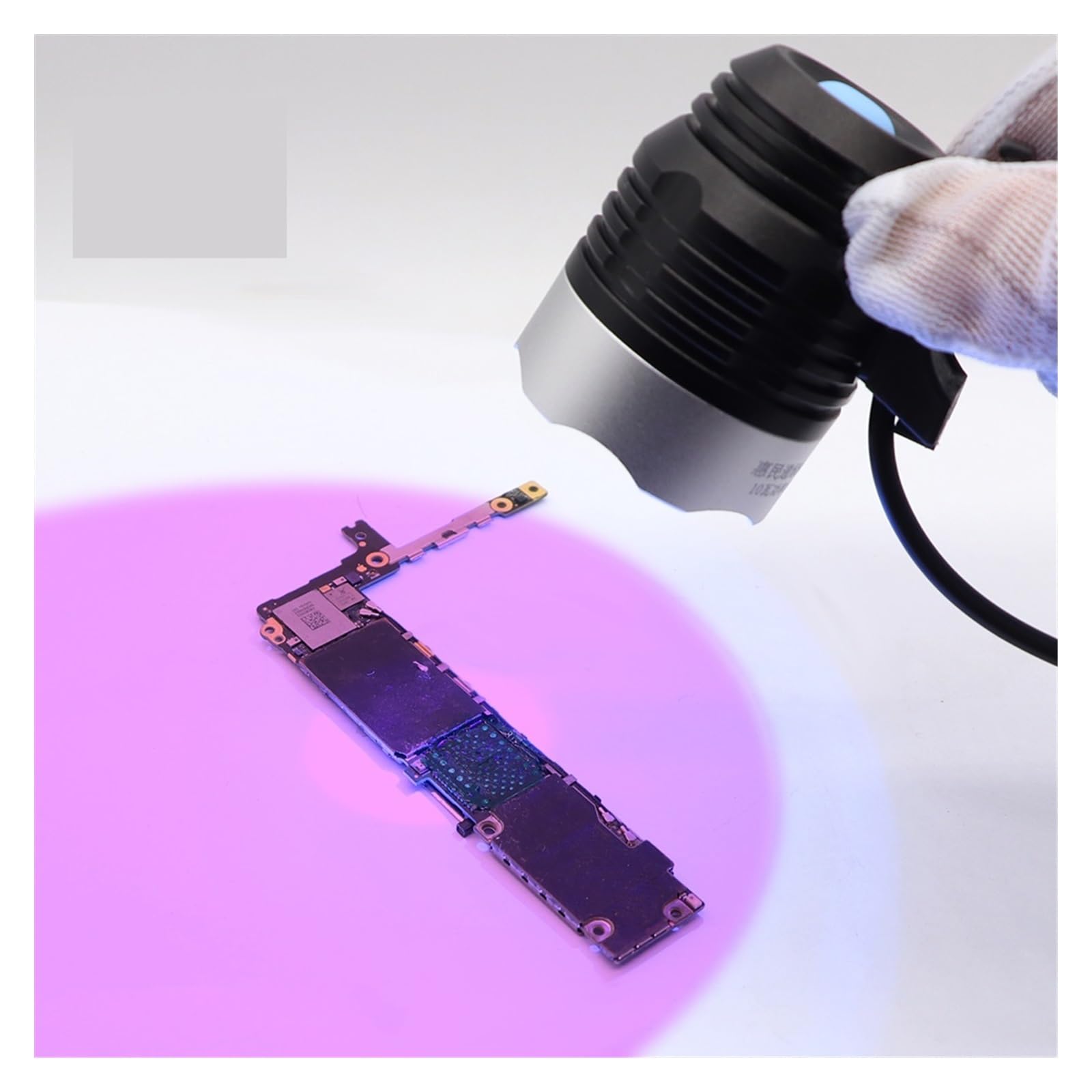 Lampe de polymérisation UV, lampe à lumière ultraviolette USB 5 V, lumière LED de polymérisation de colle UV pour la réparation de circuits imprimés, lampe de poche UV LED, torche ultraviolette, lam