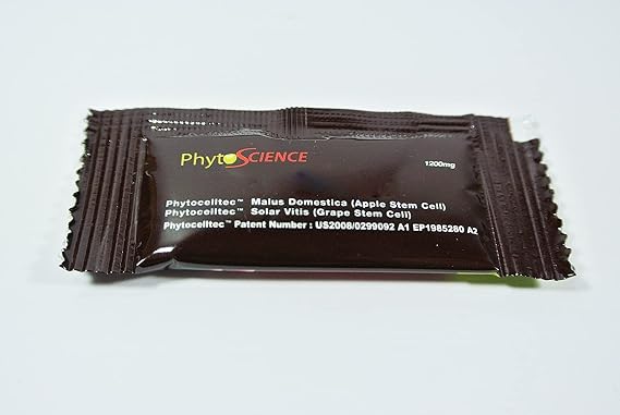 (30 Packs) Phytoscience Double Stem Cell Anti Ageing Boost Immune Antioxidant Reduce Wrinkles Fine Lines Skin Texture (14 Sachets/Pack)