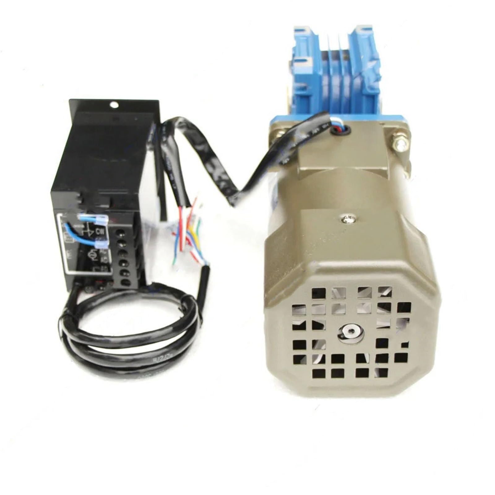 Reduktor jednofazowy przekładnia ślimakowa 0,12 kW, 110 V AC, 120 W GW120, rama 90x90mm, regulowany silnik z regulatorem prędkości CW CCW, 1 sztuka wkrętaki elektryczne (17 obr./min)