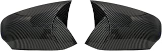 Tapas para Espejos retrovisores de Coche, para Fluance 2010-2016, para Color Negro Piano, para Tuning Auto Sport (Negro Brillante)
